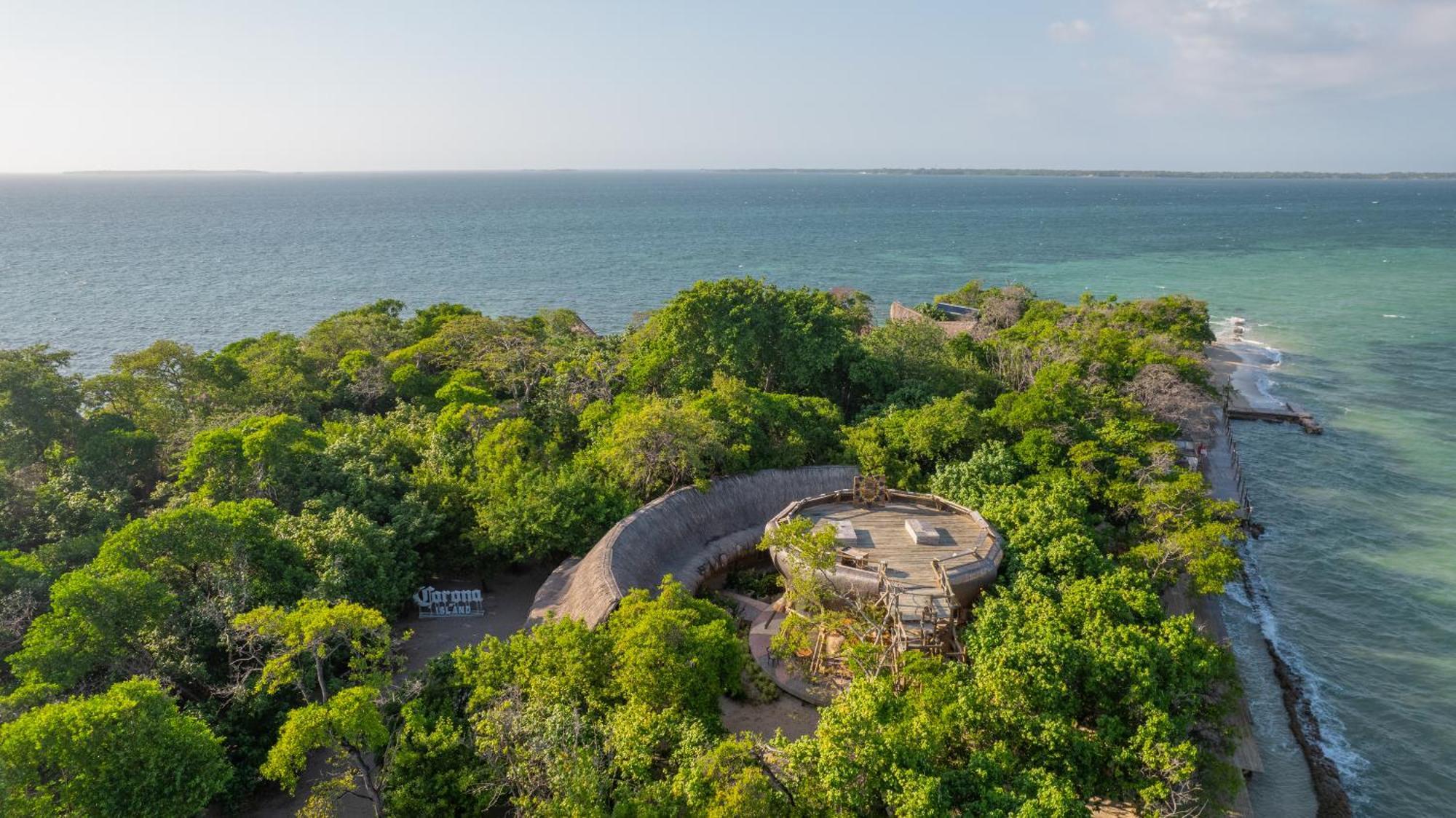 Isla Corona Islas del Rosario Luaran gambar