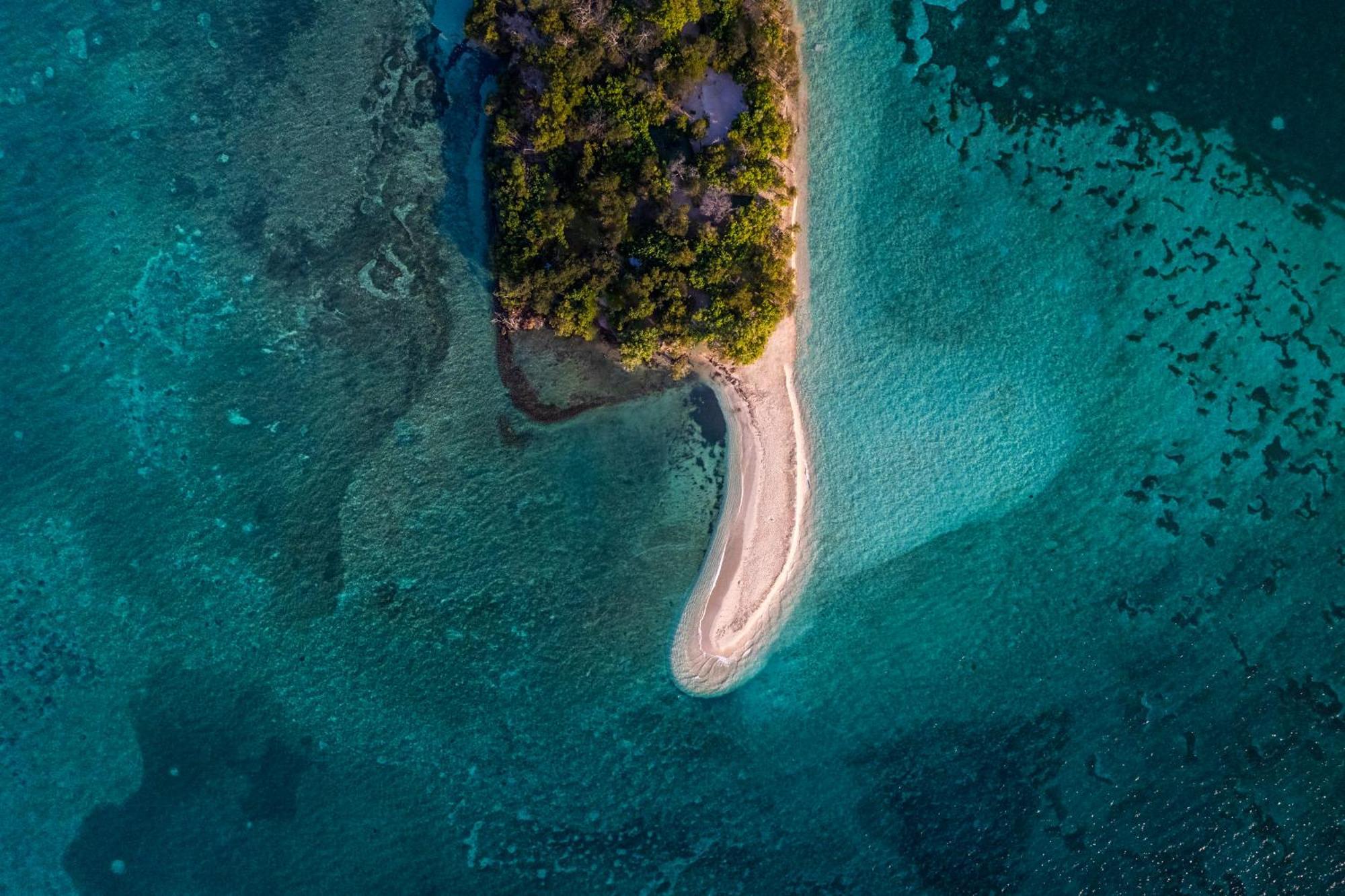Isla Corona Islas del Rosario Luaran gambar